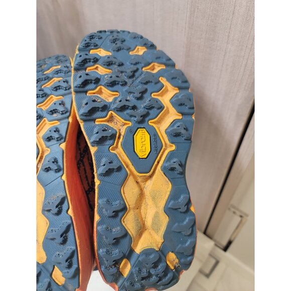 Hoka One One Speedgoat 5 Womens 6 Shoes Blue Running Sneaker Lace Up - Picture 6 of 8